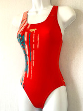 Girls red mix speedo racing - girls,