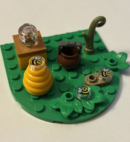 Lego bumble bee garden - lego,