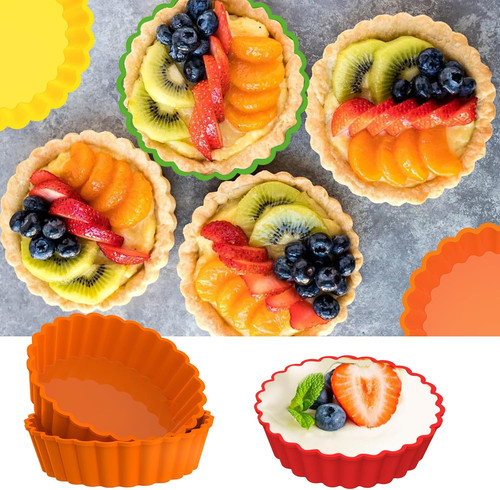 Mini tart tins - tart, silicone