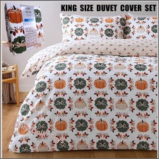 Kingsize Pumpkin Duvet Cover