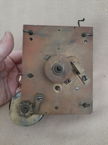 Antique fusee clock - antique, movement