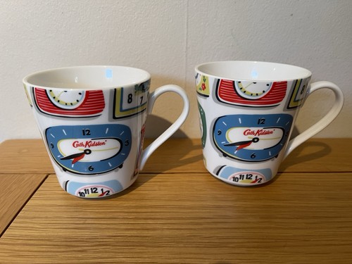Cath kidston clocks mug - cath, x2