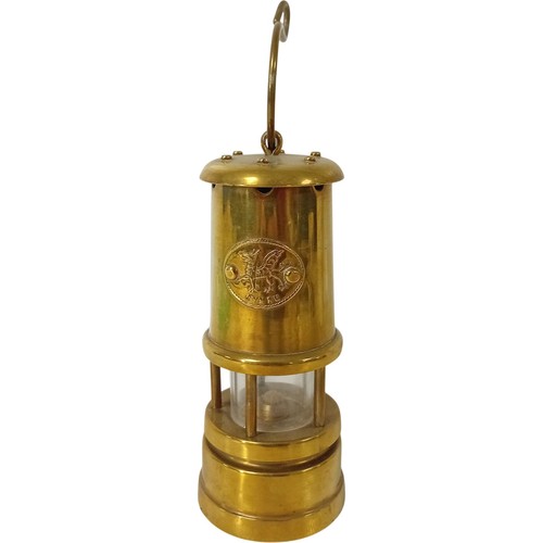 Vintage welsh brass miner - vintage, miner's