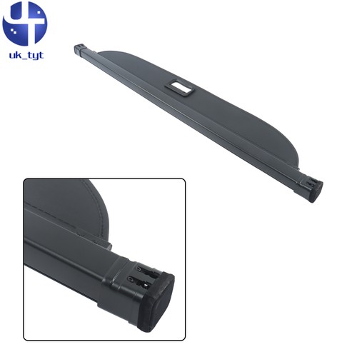 Black parcel shelf boot load - black,