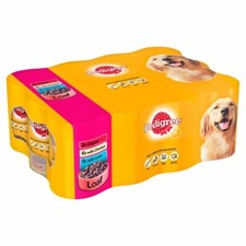 Pedigree Adult Dog Food Tins Mixed Selection in Loaf 24x400g