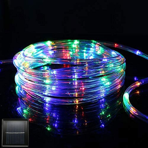 Solar led powered - powered, rope