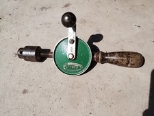 Vintage Drill Tool Fabrex 401 Made in England Carpentry Woodworking 