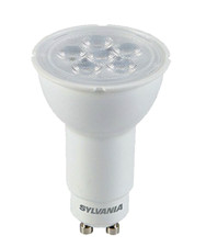 Sylvania 4.2W 3000k Warm White LED bulbs 74mm x 50mm GU10 long neck