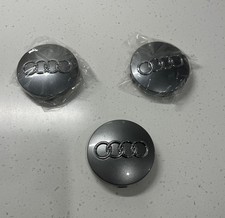 3X GENUINE AUDI 60MM ALLOY