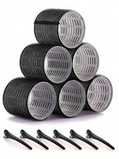 Jumbo Hair Curlers 2.56in Set