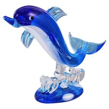 1Pc Crystal Dolphin Ornament