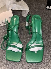 Womens Lace Up High Heel