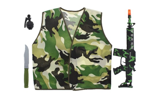 Soldier army fancy dress - army, kit