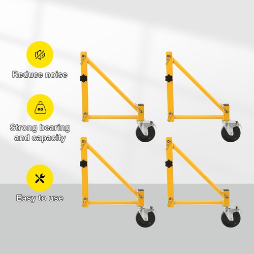 Set scaffolding outriggers - scaffolding,