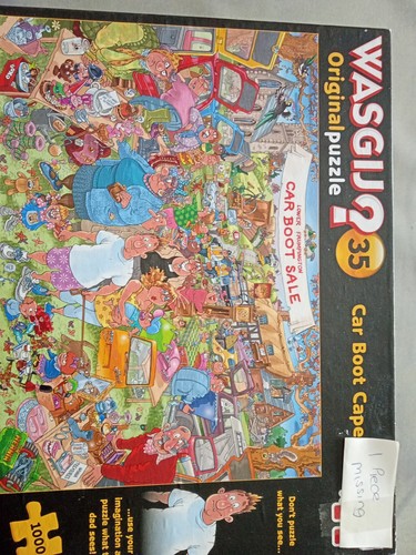 Wasgij jigsaw 19184 - jigsaw, car