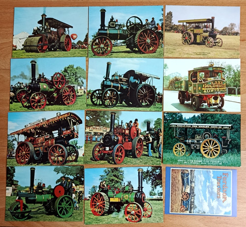 Traction postcards tractors - traction,