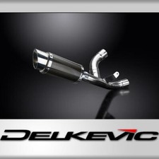 DUCATI SUPERSPORT 939 2017-2019 200mm ROUND SILENCER CARBON  EXHAUST SYSTEM KIT
