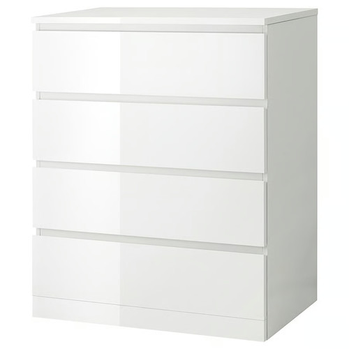 Ikea white chest drawers - of, 4