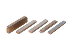 5 x STEEL SLABS PILES WAGON LOADS OO GAUGE 1/76 MODEL RAILWAY WEATHERED C11