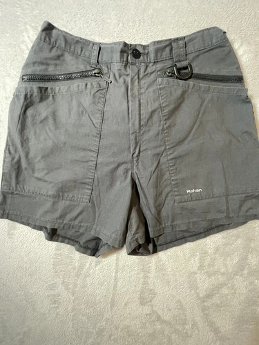 Rohan cargo shorts uk16 - uk16, grey