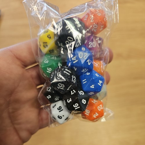 Dice d20 spin - d20,