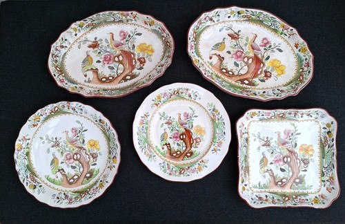 Antique copeland spode asiatic - antique,