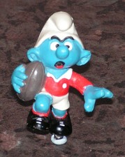 RUGBY SMURF FIGURE - WALES RED