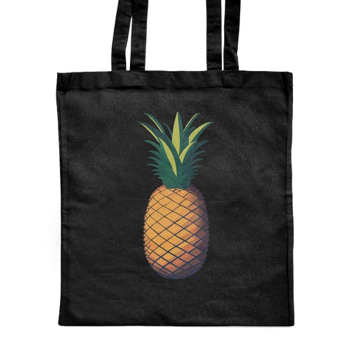 Pineapple shopping tote bag - 'pineapple, '