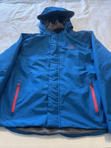 Spyder royal blue ski jacket - ski,