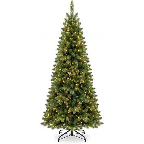 4ft 7ft pre lit pencil - pre-lit,