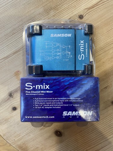 Samson mix channel mixer - 5,