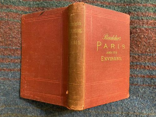 Baedeker paris environs w - paris,
