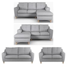 Baxter Silver L Shaped Corner