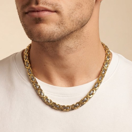 Byzantine gold chainsilver - gold,