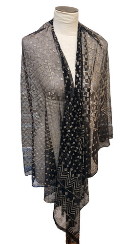 Vintage egyptian assuit - egyptian, shawl
