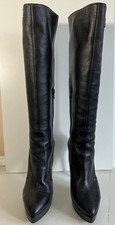 Vero CUOIO Leather Black  Boots size Eur 40 UK 6.5  Excellent Condition RRP £515