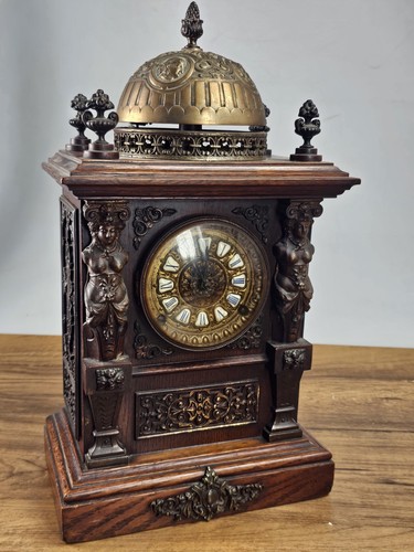 Rare ansonia cabinet clock - ansonia,