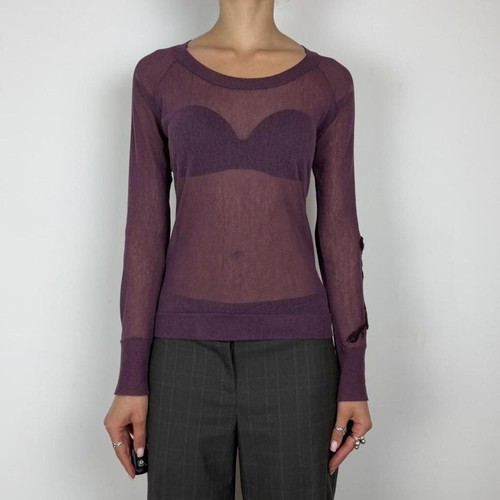 Cop copine crochet - mesh, long