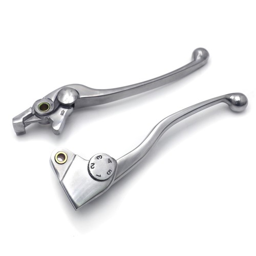 Silver motorcycle brake - silver,