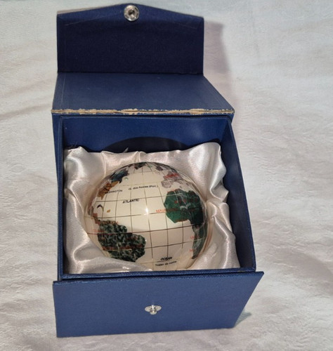 Vintage world globe semi - vintage,