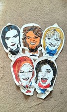 Spice Girls Inflatable Dolls Complete Set Smash Hits 1997