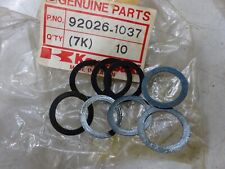 KAWASAKI NOS  GEARBOX SHIM WASHERS (8) KX80 KDX80 KD80 AR50 AR80 KLT110 KLF110