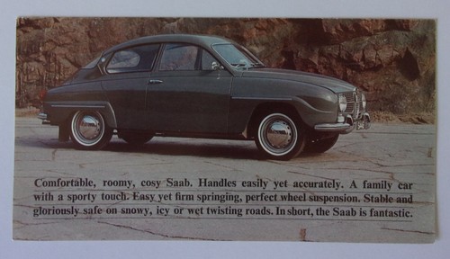 Saab saloon estate - orig, 1966