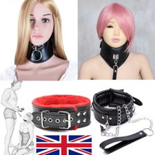 PU Leather Bondage Collar