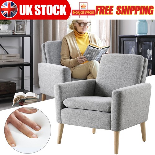 Accent fabric armchair living - armchair,