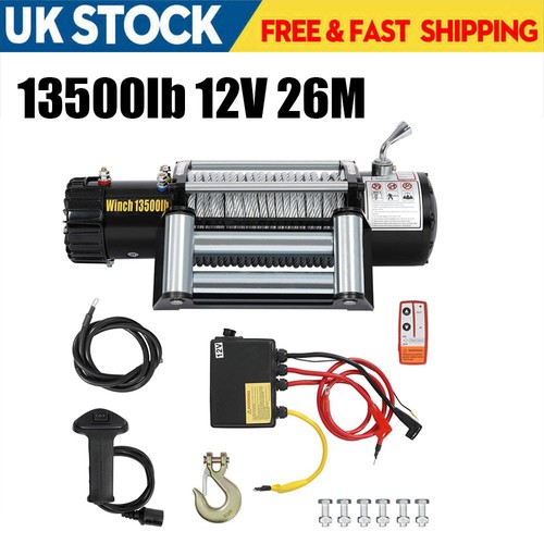 Electric winch atv utv 13500lb - utv,