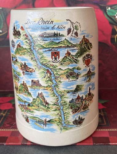 Vintage west german beer mug - german,