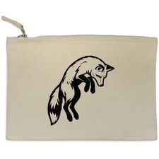 'Fox Jumping In The Air After