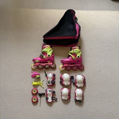 Girls pink inline - inline, roller