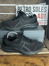 ASICS Gel Contend 8 Triple Black UK Size 9